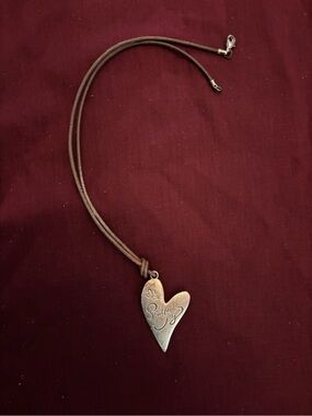 Vintage Kathy Davis Scatter Heart Necklace